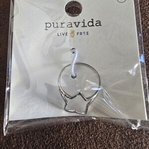 Pura Vida Silver Star Outline Ring